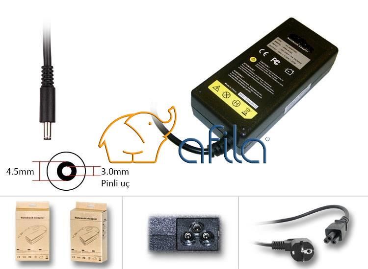 Dell 1559 1558 p54g Adaptör Cihazı, Şarj Aleti (90W)