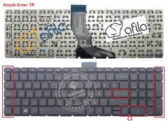 Hp Pavilion 15-bc203nt 1NB38EA Notebook Klavyesi (Siyah TR)