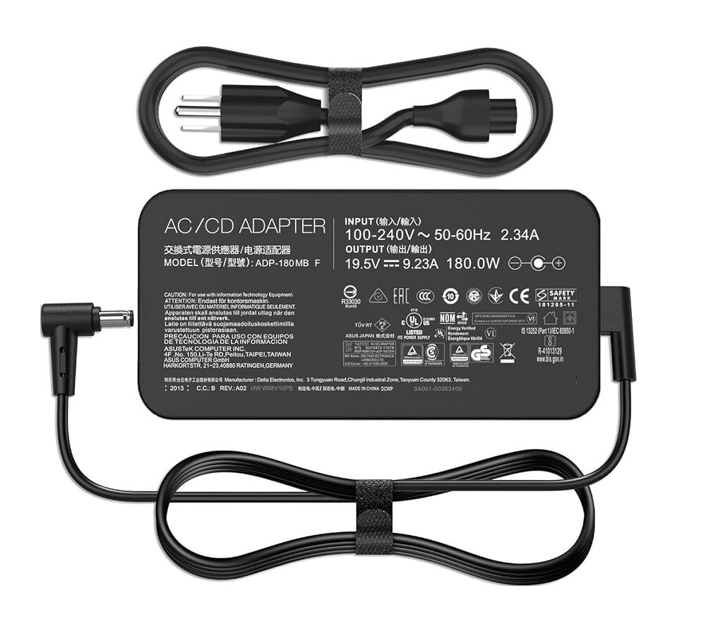 Asus ROG Strix GL502VT-1B, GL502VS-GZ233T Uyumlu Adaptör, Şarj Aleti Cihazı 180W