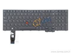Lenovo ThinkPad P16s Gen1 Notebook Klavye - Tuş Takımı / Siyah - TR - Backlit