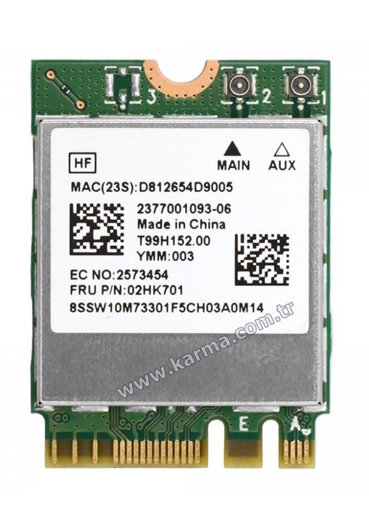 Hp P/N:L44431-002 PCIE WLAN With Bluetooth 5.0 Notebook WiFi Card (Wi-Fi Kart)