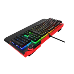 Rampage Hydra R6 Full Color RGB LED Gaming Pro Blue Switch Aluminyum Kaplama Multimedia Mekanik Klavye