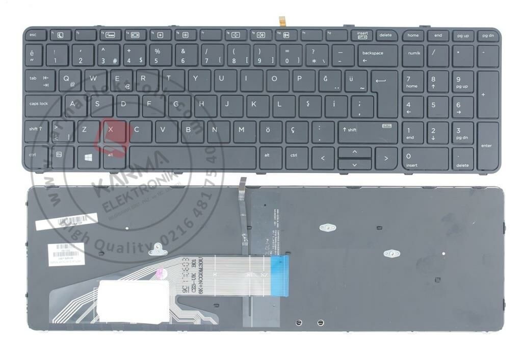 PK131C32A18,NSK-CZ0BC, 9Z.NCGBC.00T Notebook Klavyesi TR, Işıklı