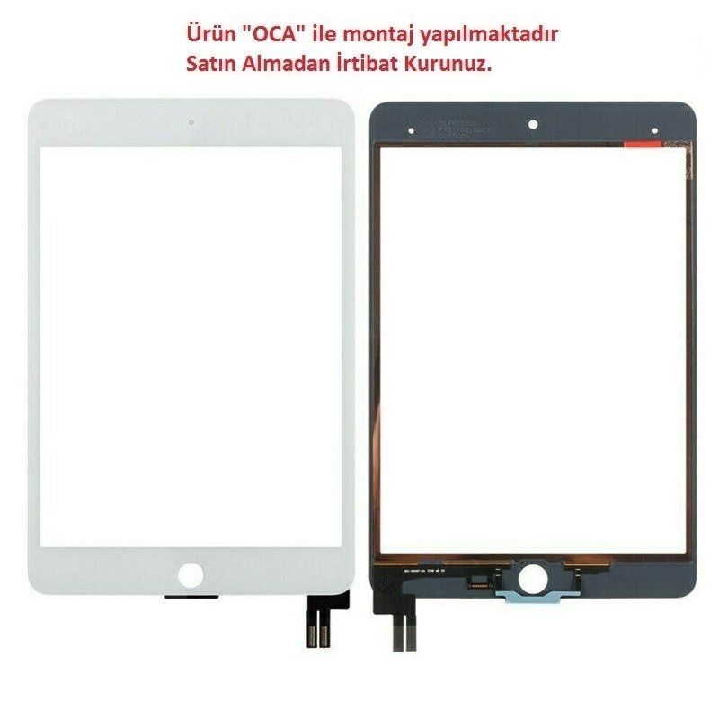 Apple İpad Mini 5 A2133 Dokunmatik Beyaz