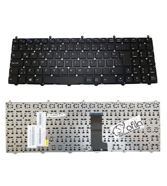 Victor W650SF Notebook Klavye - Tuş Takımı / Siyah - TR
