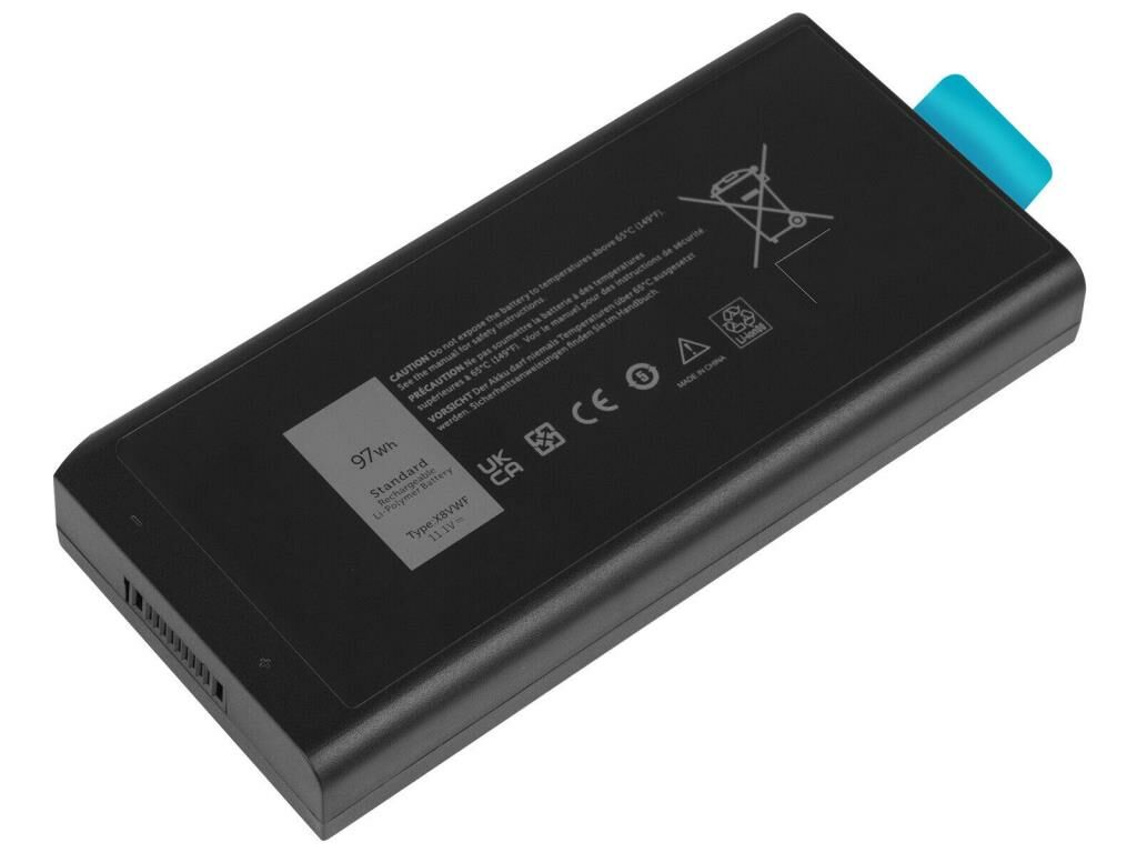 Dell Latitude 5404 Rugged, X8VWF Notebook Bataryası - 9 Cell