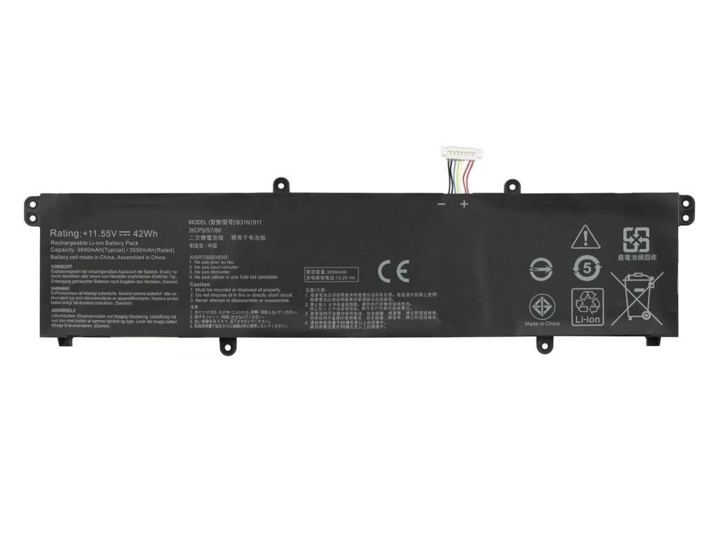 Asus ExpertBook B1 B1502CBA-BQ078011 Uyumlu Notebook Bataryası, Laptop Pili