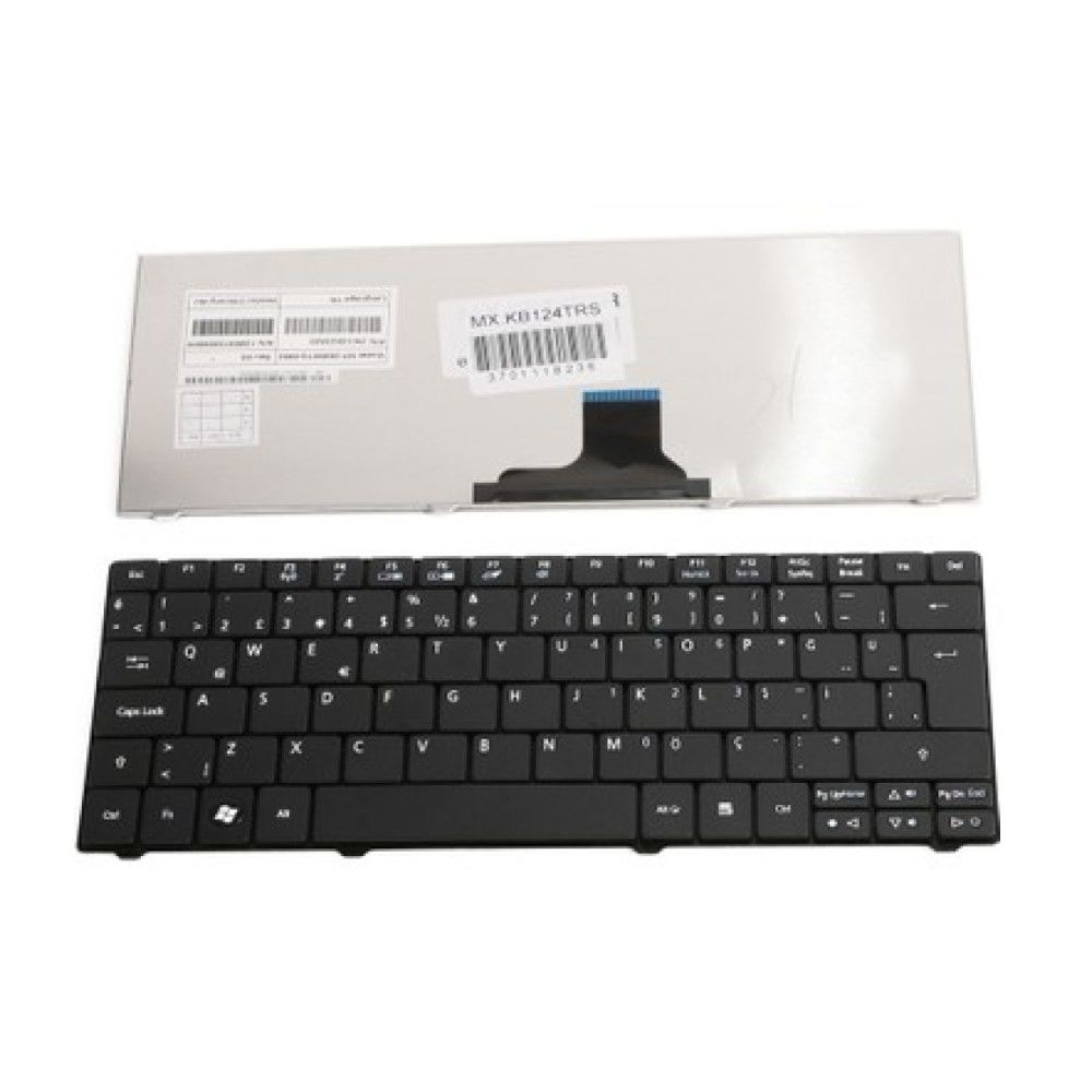 Acer Aspire One 751 721 752 ZH7 AS1830T Notebook Klavyesi (Siyah TR) / KL454