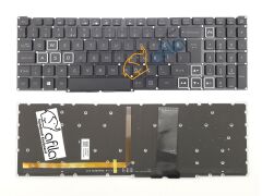 Acer Nitro 5 AN517-54-55FA Notebook Klavyesi, Tuş Takımı (Siyah TR) - Ver.2 - RGB ışıklı