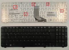 HP G61-306NR G61-631NR Notebook Klavyesi Siyah TR