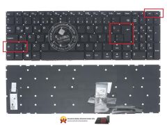 Lenovo uyumlu 80SR006PTX 80SR0081TX 80SV00F5TX Notebook Klavyesi, Laptop Tuş Takımı (Siyah TR)