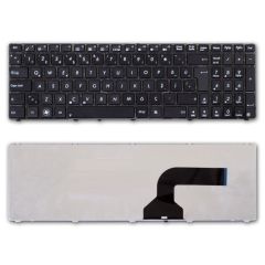 Asus X55S X55Sa X55U K62 Notebook Klavyesi - Çerçeveli (Siyah TR)