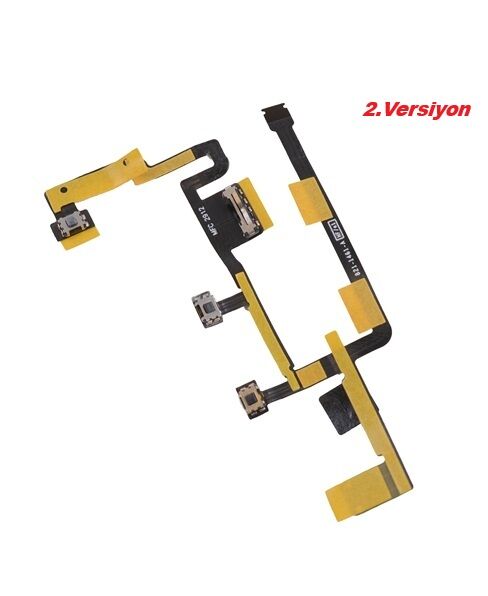 Apple ipad 2 A1395 A1396 A1397  Ipad 2 Ipad2 Power Switch On - Off Volume Control Key Flex Cable ( FİLMLİ SOKET )