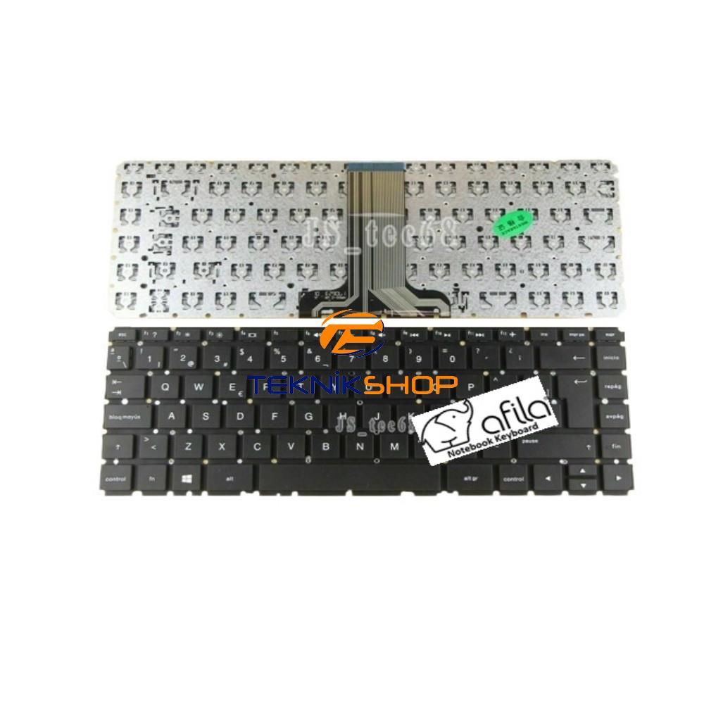 Hp 14-ab000, 14-aL 14-ab Notebook Klavyesi, Laptop Tuş Takımı (Siyah TR) V1 Büyük Enter
