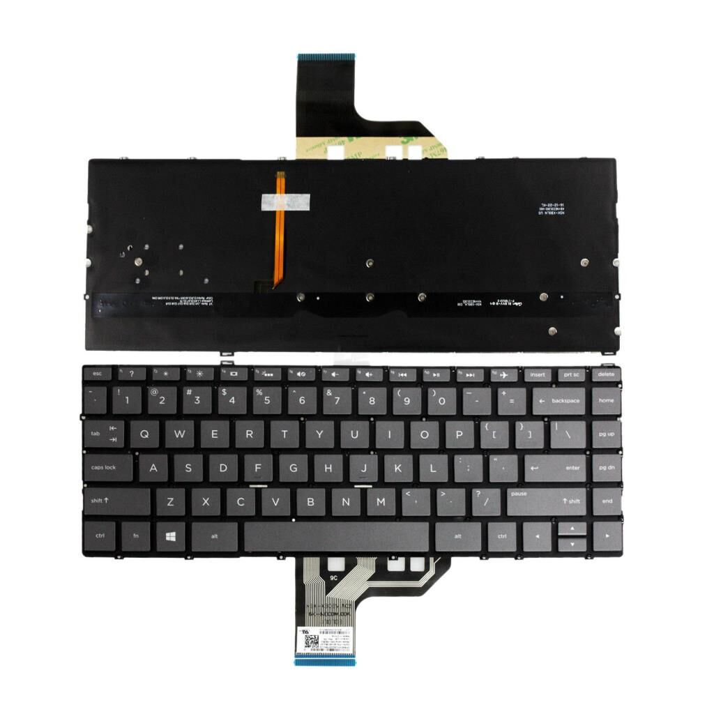 Hp Envy 13-ad001nt 2CR38EA Klavye Işıklı Siyah - Gri TR)