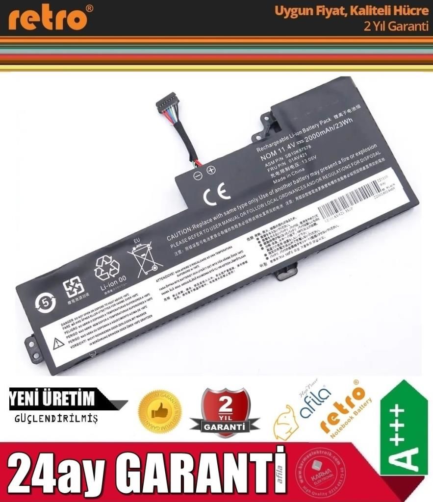 Lenovo TP00088A iç Bataryası, Pili