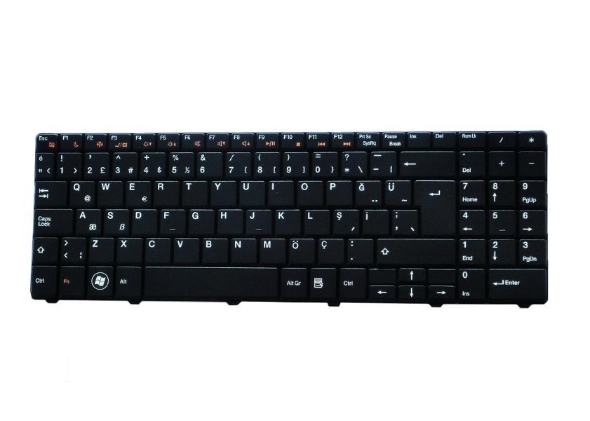 Acer Aspire 7315 Notebook Klavyesi - Siyah TR