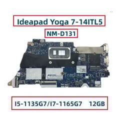 Lenovo Yoga 7-14ITL5 82BH Notebook Anakartı, Mainboard NM-D131 (i7-1135G7 / 8G RAM)