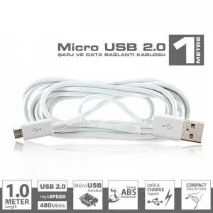 Micro USB 2.0 Şarj Data Kablosu
