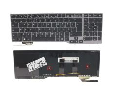 Fujitsu LifeBook E753 E754 E756 E554 E556 E557 Klavyesi (Siyah TR) ışıklı