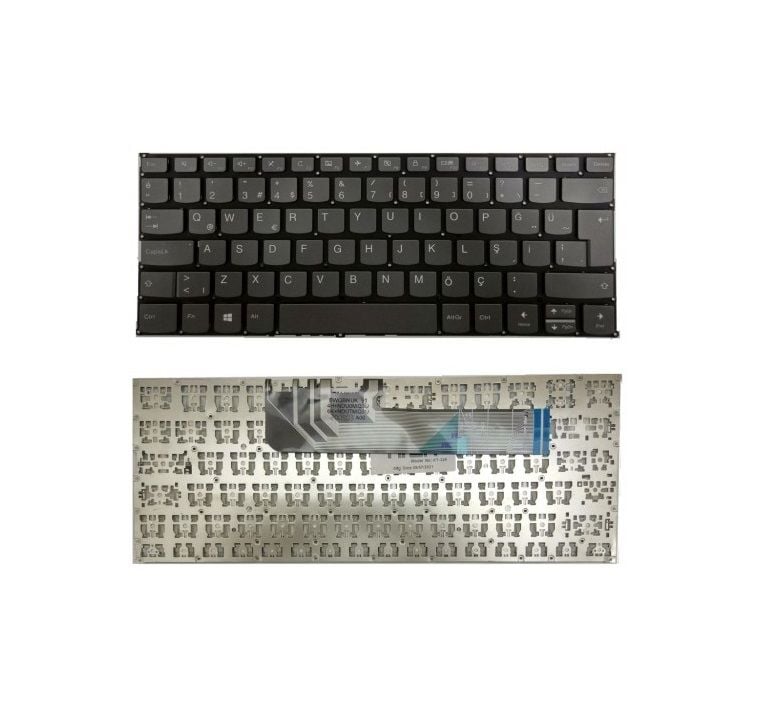 Lenovo Flex 14IWL 81SQ Notebook Klavyesi (Siyah TR) / IŞIKLI