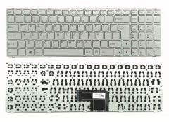 Casper Nirvana C700 C710 C7K Notebook Klavyesi / Silver Gri / TR