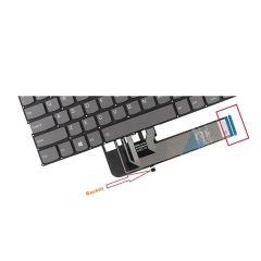 Lenovo 81SQ000BUS Notebook Klavye - Tuş Takımı Siyah TR - IŞIKLI
