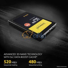 intenso Top 960GB 520MB-480MB/s Sata III 2.5 SSD 3D NAND TLC