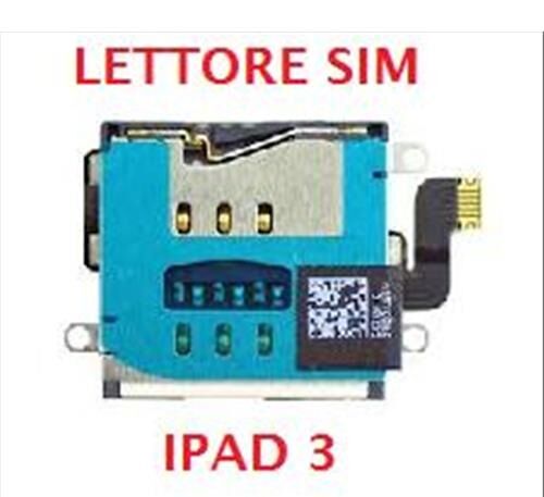 Apple iPad 3 Sim Cart Soketi - Yuvası