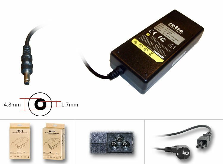 Hp Pavilion Dv9100, Dv9200, Dv9300, Dv9400 Şarj Adaptörü (90W) 19V