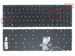 Lenovo uyumlu ideaPad 310 80SM009VTX Notebook Klavyesi, Laptop Tuş Takımı (Siyah TR)