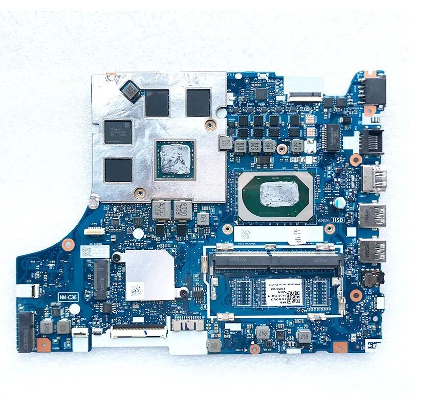 Lenovo NM-C361 NM-C362, L340-15IRH, L340-17IRH Notebook Anakartı, Mainboard (SRG26 i5-9300HF, N18P-G0-MP-A1 GTX 1650TI)