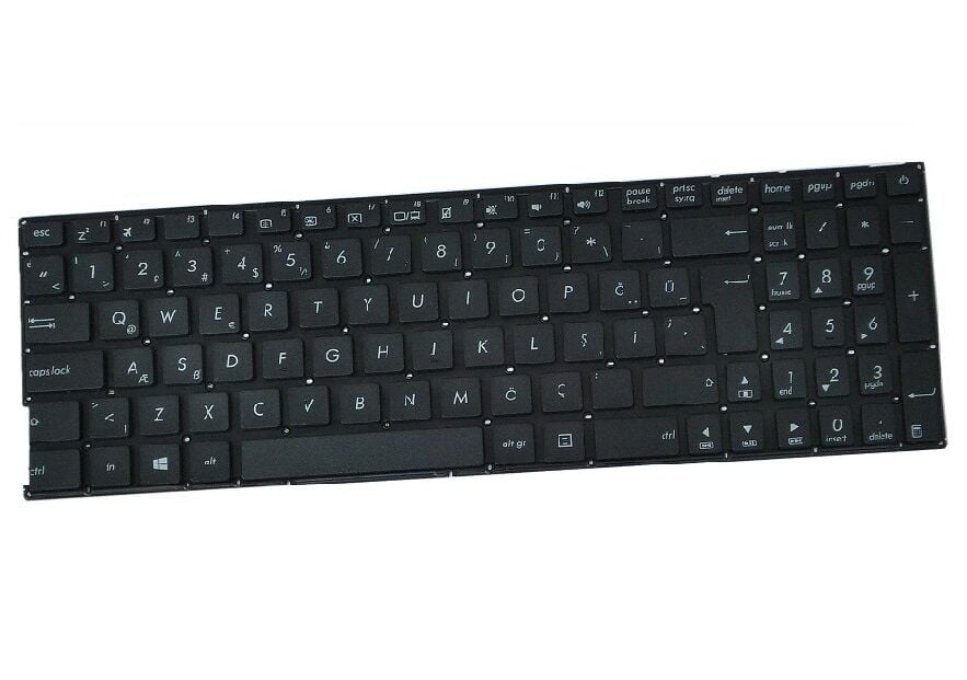 Asus X543MA-DM12357 Uyumlu Notebook Klavyesi, Laptop Tuş Takımı (Siyah TR)