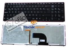 Sony SVE1513, SVE1513B1EW, SVE1513C4 Klavyesi (Siyah TR) ışıklı