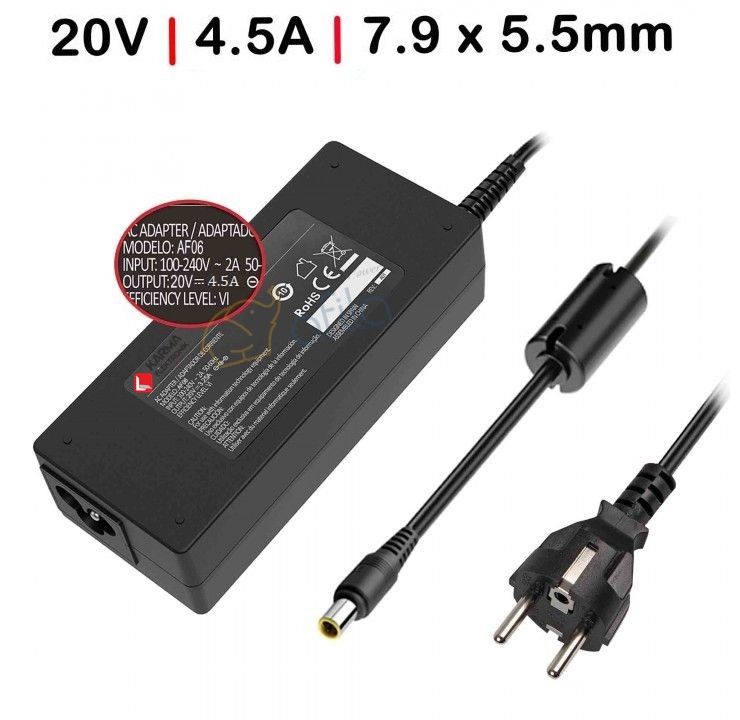 Lenovo 01FR091, 01FR092, 01FR093 Notebook Adaptörü - Şarj Cihazı (90W)