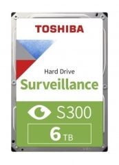 6TB 7/24 Disk Toshiba S300 Surveillance 3.5 5400RPM 256MB Sata 6Gbit/sn HDWT860UZSVA Güvenlik Diski (HardDisk, HDD)