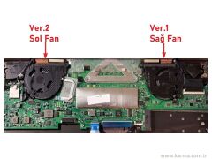 Hp ND55C03-17D16 Notebook GPU Fanı - Ver.2 - Sol