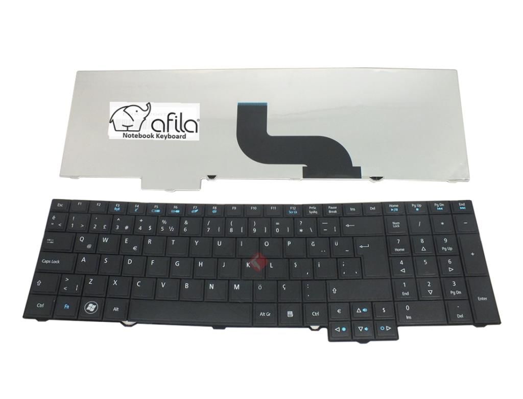 Acer TravelMate 7750, 7750G, 7750Z, 7750ZG Notebook Klavye - Tuş Takımı / Siyah - TR