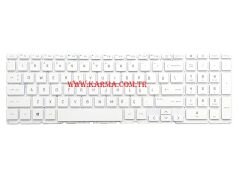 HP Victus Gaming 16-r1028nt (9J229EA) Notebook Klavyesi, Tuş Takımı (Beyaz TR)
