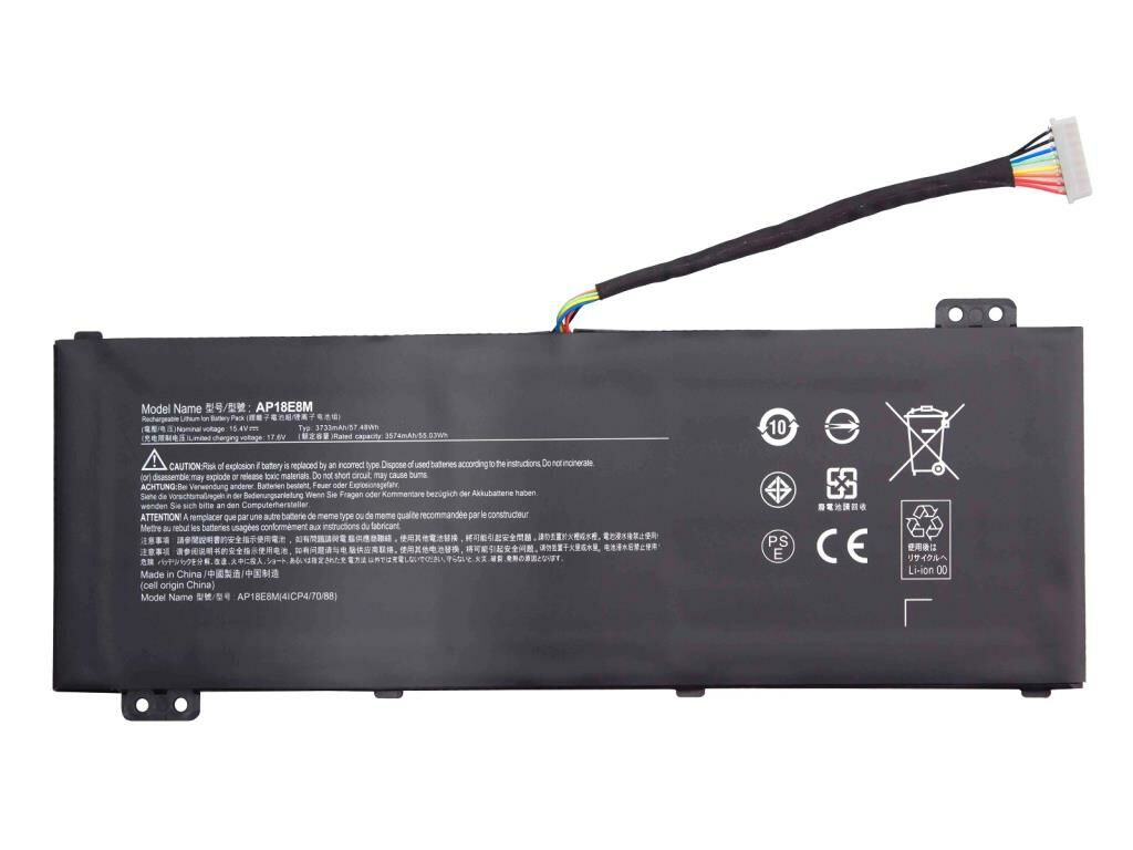 Acer Predator Helios 300 PH315-52-710B Batarya, Pil