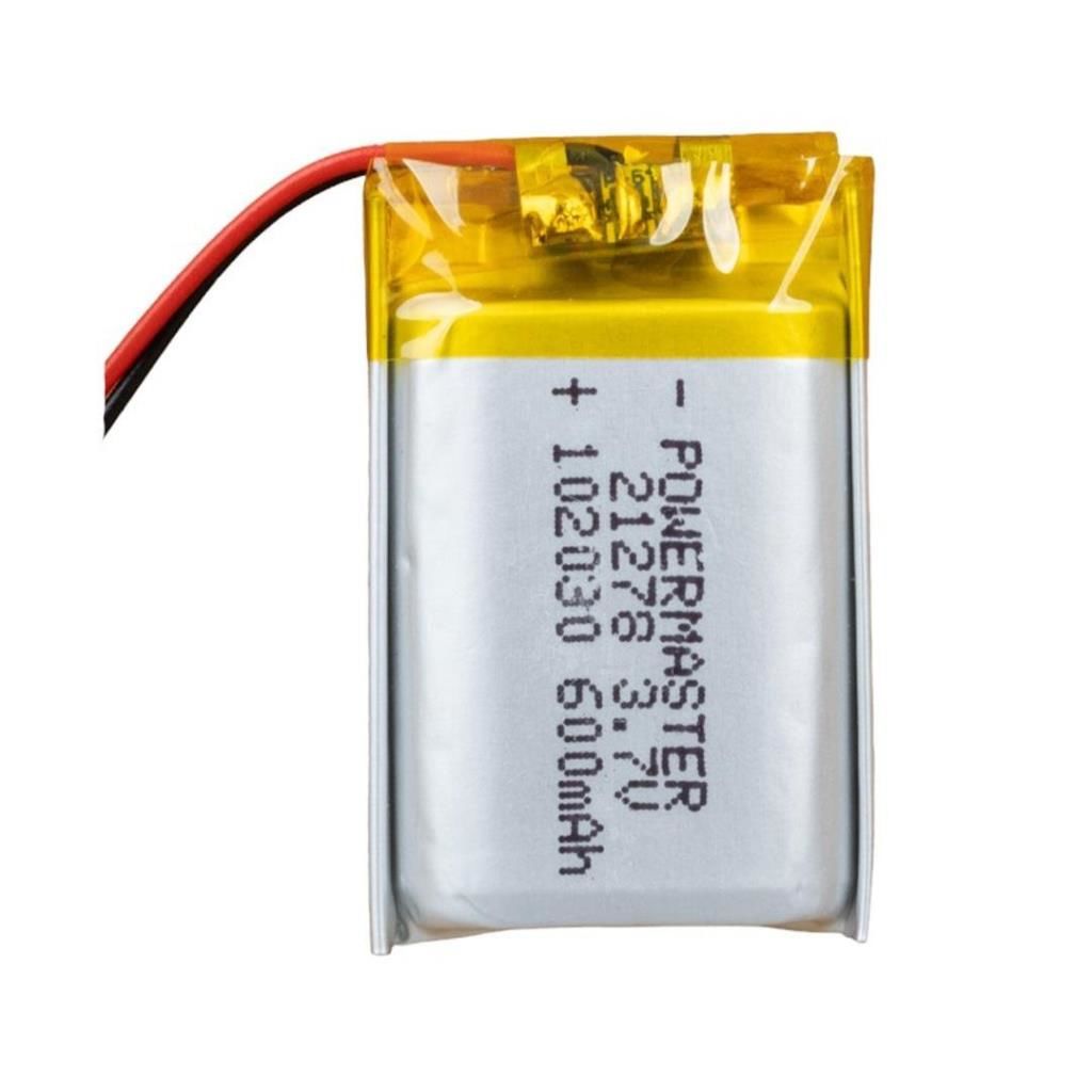 Drone uyumlu 3.7V 600mah LITHIUM POLYMER BATTERY (Lityum Polimer Ciklet Pil)