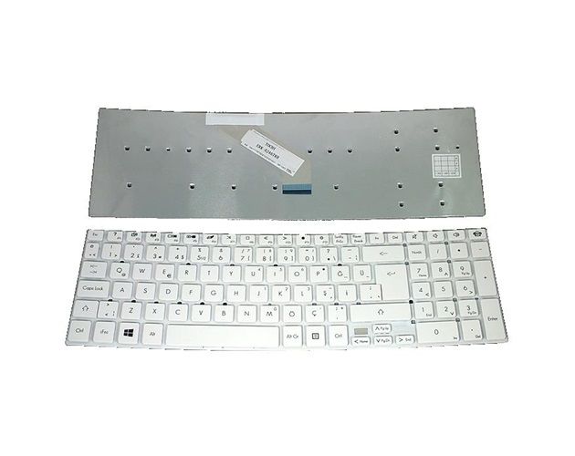 Acer Aspire V3-772 V3-772G Notebook Klavyesi (Beyaz TR)