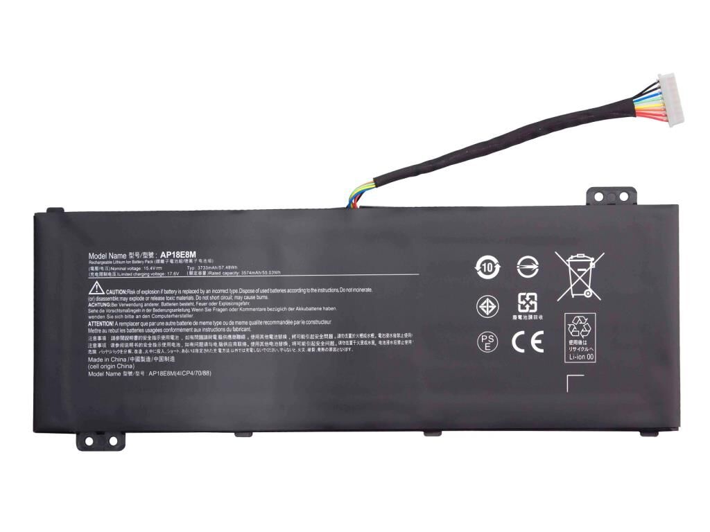Acer Predator Helios 300 PH317-52 Series Batarya, Pil