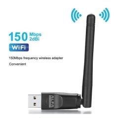 ALFA W114 150Mbps USB Wifi Alıcı - Receiver (Tek Antenli)
