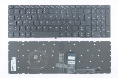 Lenovo uyumlu ideaPad 310-15IKB, 310-15ISK Notebook Klavyesi, Laptop Tuş Takımı (Siyah TR) ışıklı