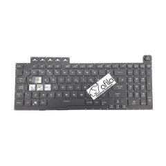 Asus Tuf Gaming F17 FX706LI-HX175A22 Notebook Klavyesi, Laptop Tuş Takımı (Siyah TR) RGB ışıklı