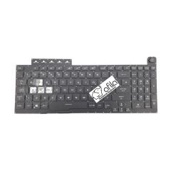 Asus Tuf Gaming F17 FX706LI-HX175A4 Notebook Klavyesi, Laptop Tuş Takımı (Siyah TR) RGB ışıklı