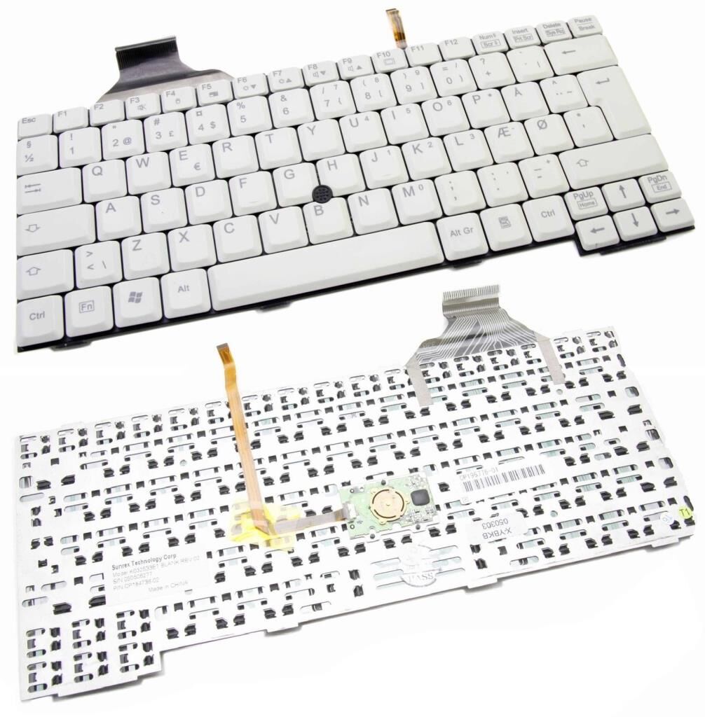 Fujitsu Siemens LifeBook E780 Notebook Klavye - Tuş Takımı / Beyaz - TR