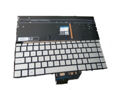 Hp x360 13-w000, 13-w100 Serisi Klavye Işıklı (Gümüş - Gri TR)