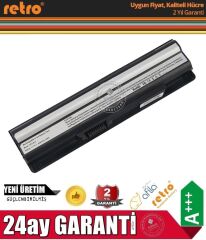 MSI CR61 3M-009XTR CR61-0M-447XTR Notebook Bataryası - Pili